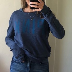 PINK Navy Sweatshirt
